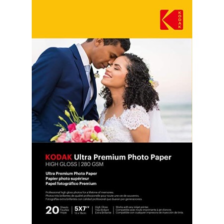 Conf.20fg. A4 InkJet Photo Ultra Premium Gloss  280g KODAK