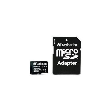 Memoria card MicroSD 64Gb con adattatore SD VERBATIM