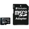 Memoria card MicroSD 64Gb con adattatore SD VERBATIM