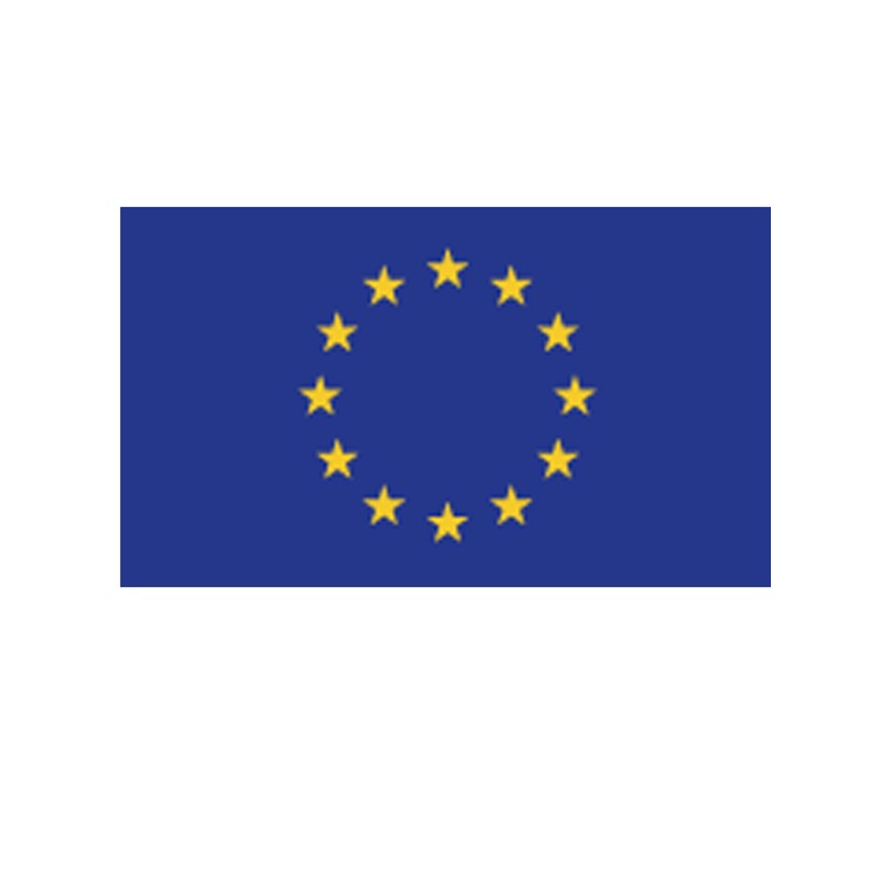Bandiera EUROPEA blu +12 stelle 90x145cm in tessuto (senza asta)