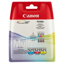 Canon CLI521  multipack 3...