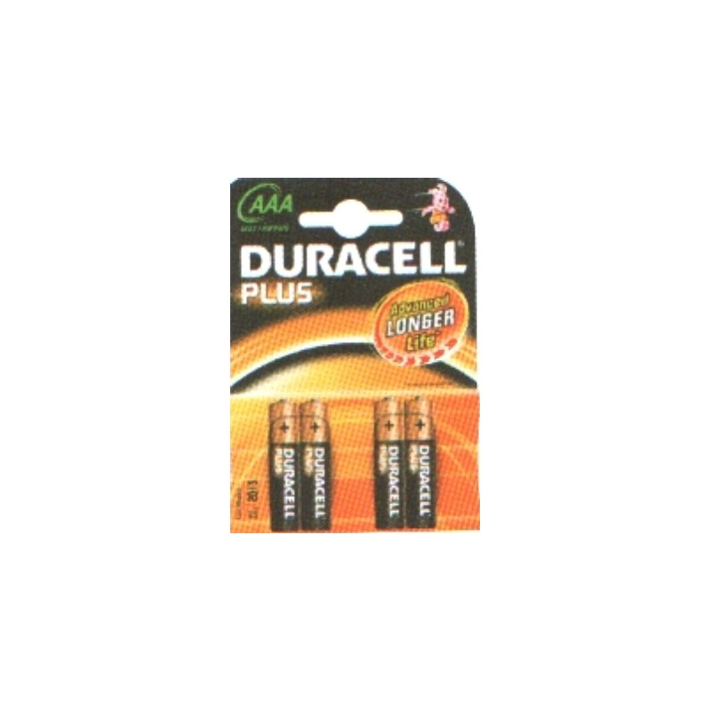 Pile 4pz. stilo AA LR6 1,5v alkaliana DURACELL