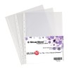 Conf.50 Buste trasparenti multiforo 22x30cm goffrate spes.100my TECNOTEMSTARLINE