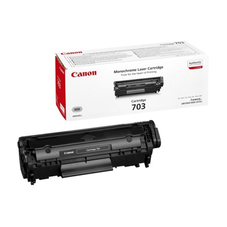 Canon toner Nero 703 2.000 pag 7616A005 per LBP2900/3000