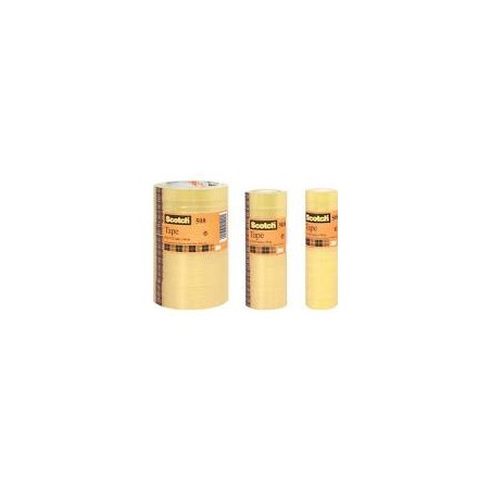 Scotch 3M adesivo trasparente 15mm x 10mt offerta10pz