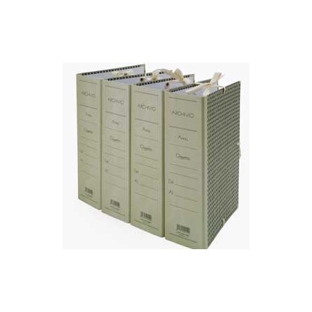 Faldone c/lacci Gazz.Uff.22x30 dorso 8cm Arca rivettati