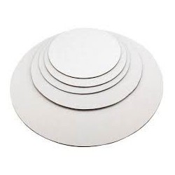 Sottotorta in cartone a disco da 20cm diametro