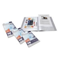 Portalistino copertina trasparente in PP personalizzabile 80fogli A4 SIAM