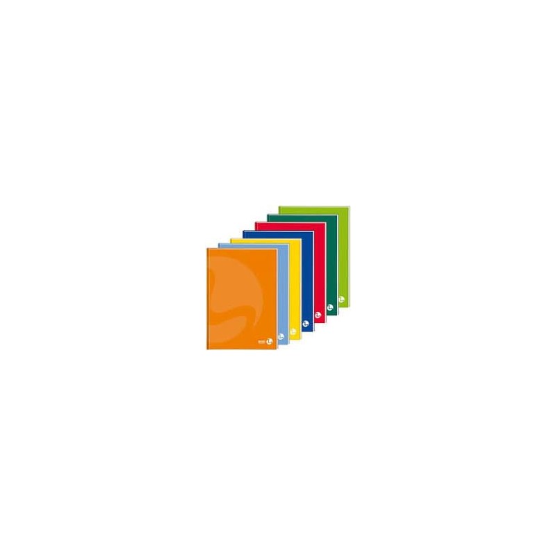 Maxiquaderno cartonato COLOR BM 48fg. da 90gr. 5rigo (192pag.)