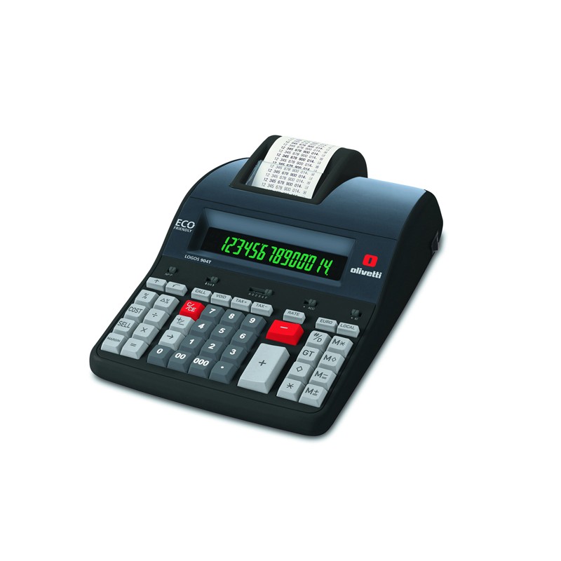 Calcolatrice OLIVETTI LOGOS 904T elettrica stampa termica 14cifre