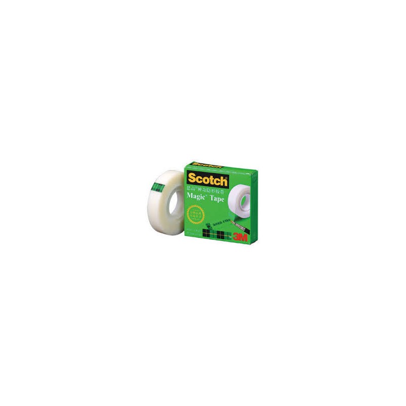 SCOTCH 3M810 MAGIC TAPE 19mm x 33mt opaco scrivibile permanente