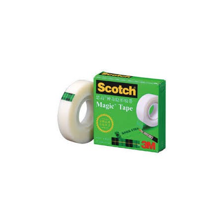SCOTCH 3M810 MAGIC TAPE 19mm x 33mt opaco scrivibile permanente