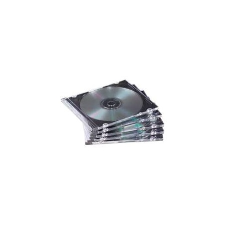 Custodia CD jevel box singolo in plastica rigida